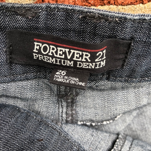 Buy 2 Get 1 Free: Forever 21 Jean Shorts - Picture 2 of 3